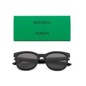 BOTTEGA VENETA Black/Grey 54mm Sunglasses
